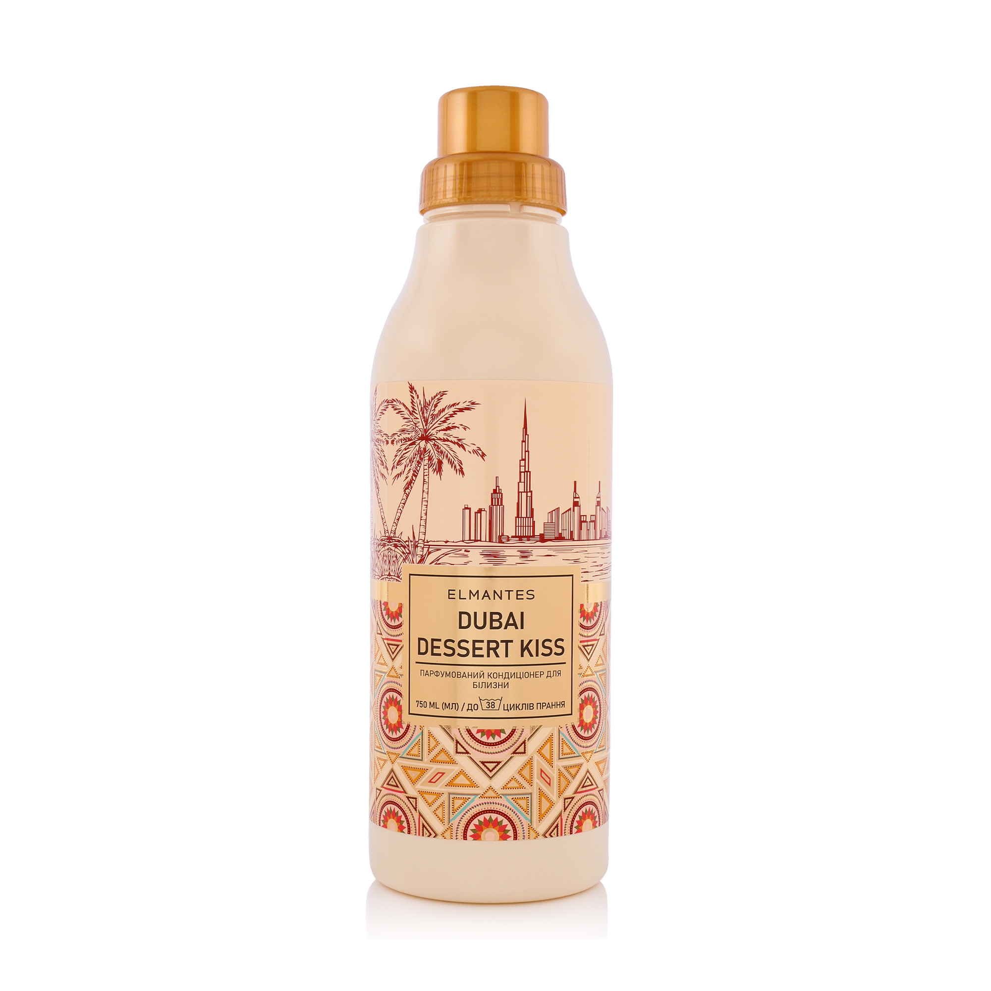 Парфумований кондиціонер для білизни Elmantes Dubai Dessert Kiss, 750 мл
