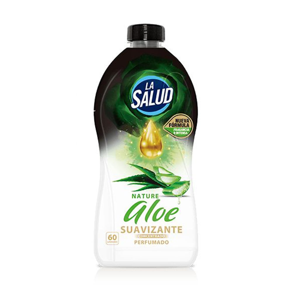 Парфумований кондиціонер для білизни La Salud Aloe, 60 циклів прання, 1.35 л